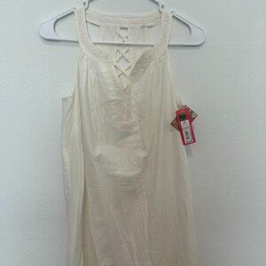 Exhilaration White Cotton Dress - Size XS